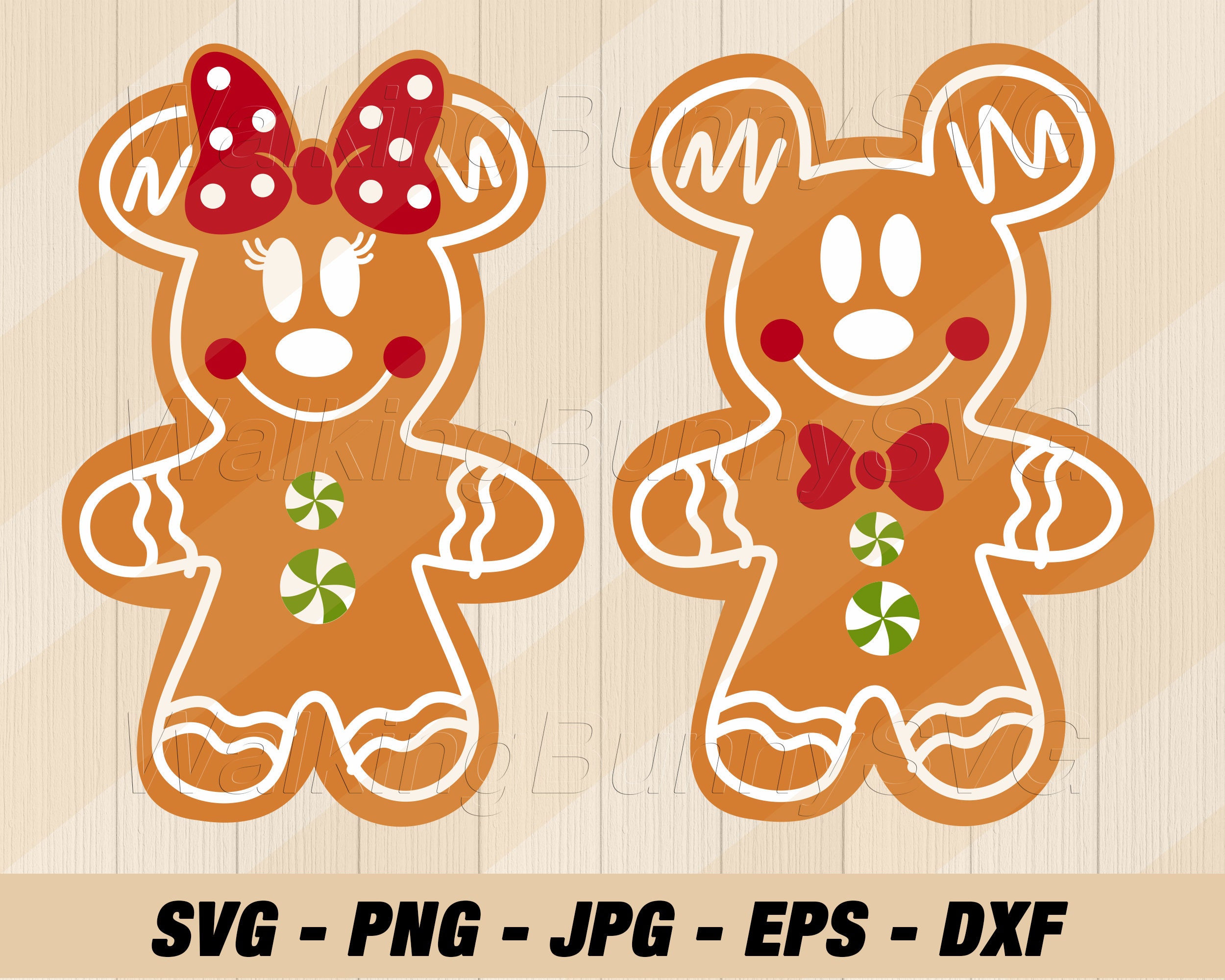 gingerbread minnie plush