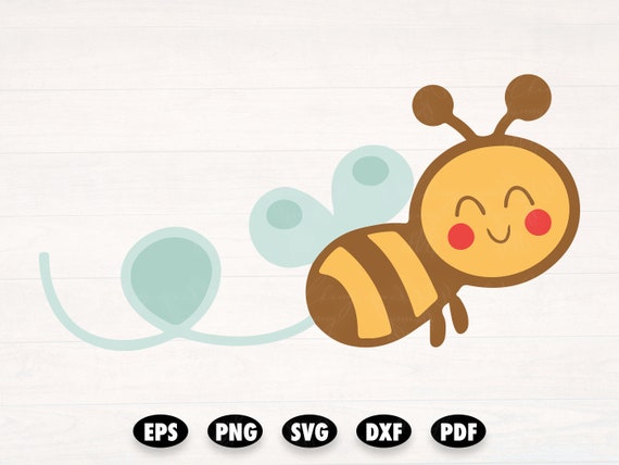 Download Little Bee Svg Little Bee Vector Bee Cut File Bee Clipart Etsy