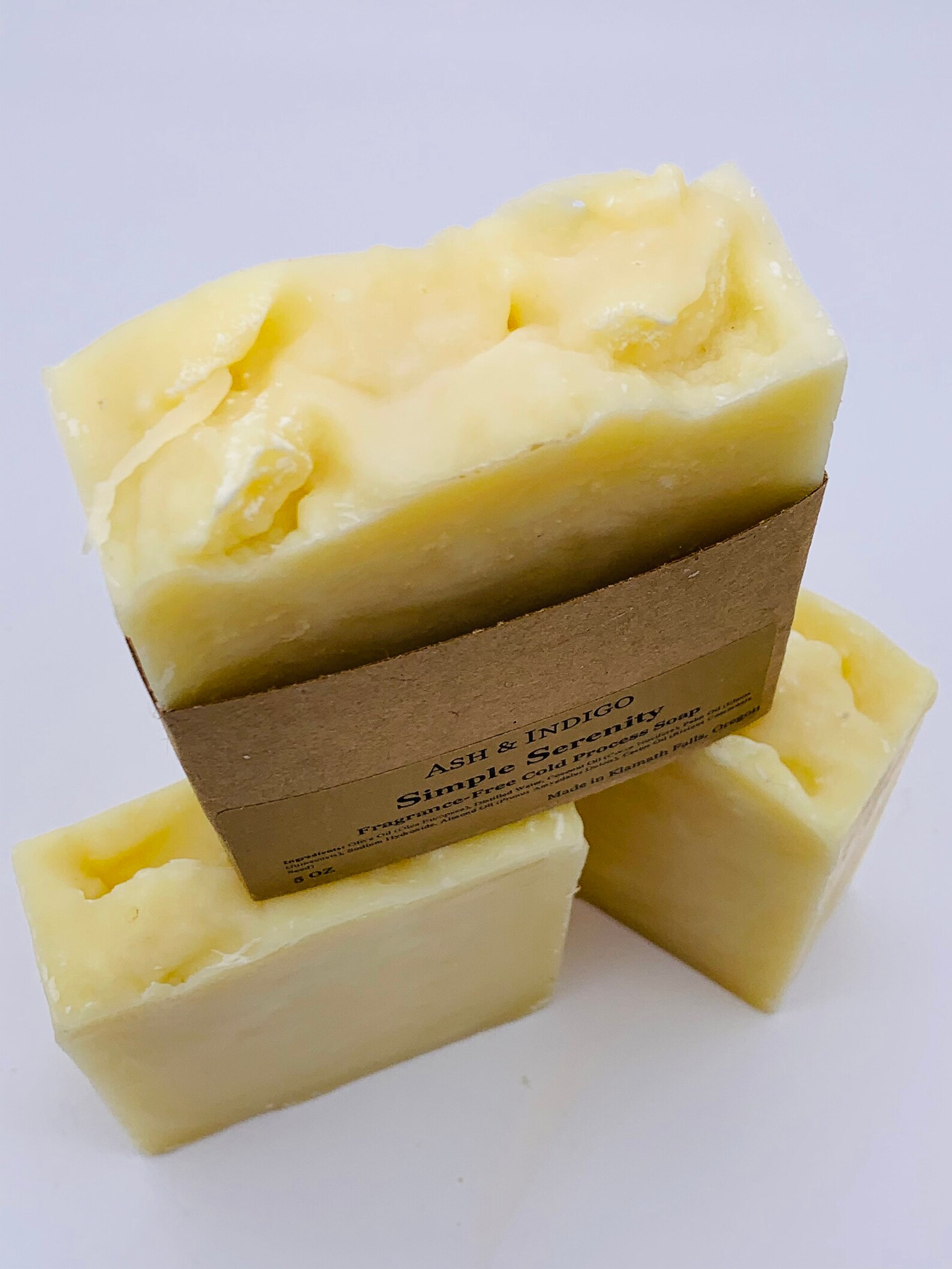 Fragrance Free Cold Processed Soap Homemade Soap Natural Etsy
