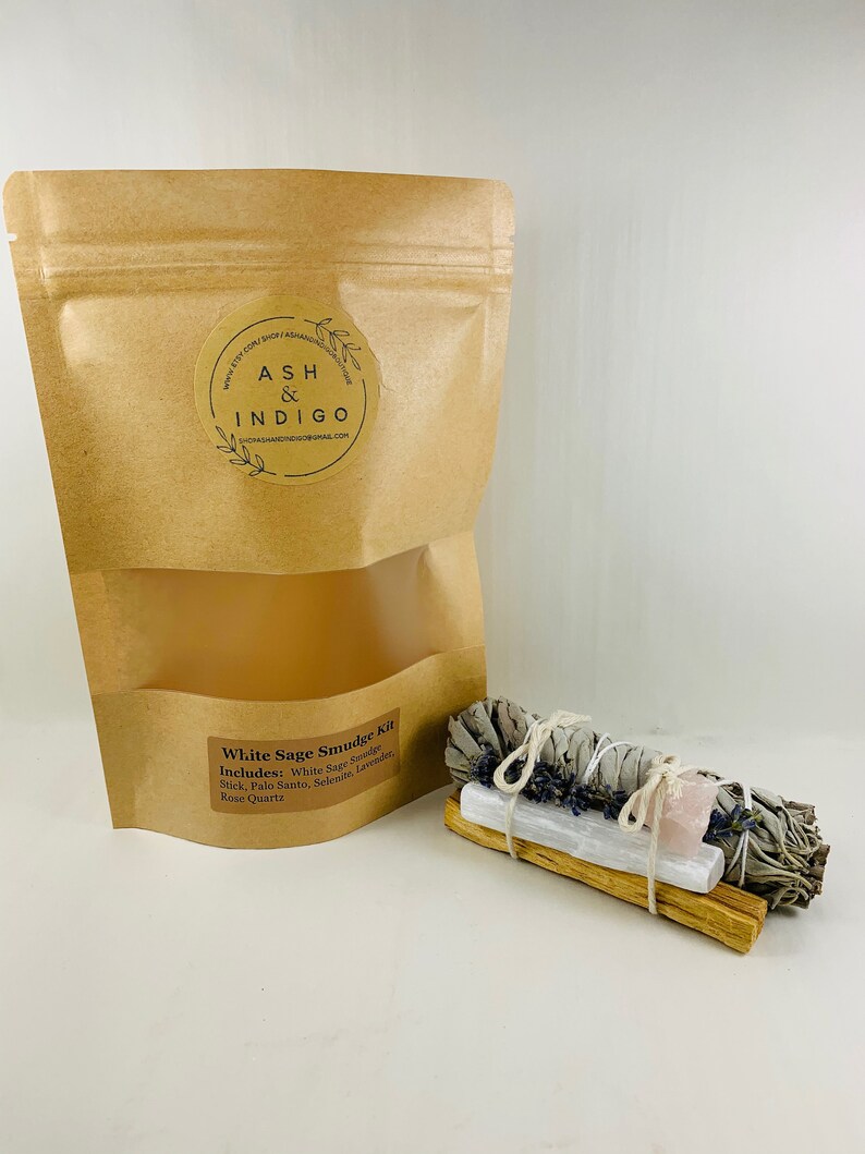 Sage Smudge Kit Sage Bundle Bridesmaid Gifts Burning Sage Etsy