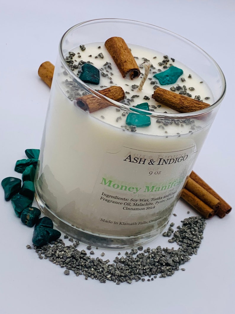 Money Spell Candles Manifestation Candle, Money Candle, Spell Candles, Abundance Candle, Witch Candles, Prosperity Candle, Intention Candle image 8