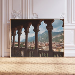 Trento Castle View - Dolomite Mountains Photography - Trento, Italy