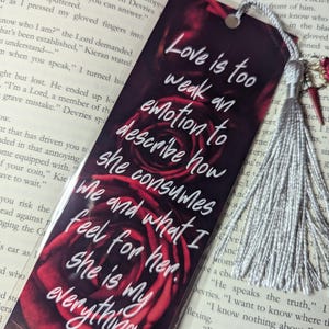 My Everything | Bookmark, From Blood and Ash, Blood and Ash Series Inspired, Blood and Ash Bookmark, Casteel Da&#39;Neer Inspired