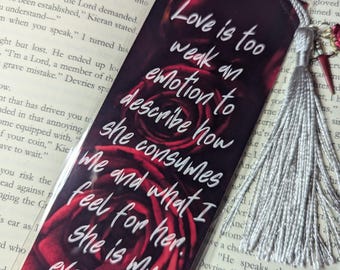 My Everything | Bookmark, From Blood and Ash, Blood and Ash Series Inspired, Blood and Ash Bookmark, Casteel Da'Neer Inspired