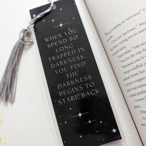 Darkness | Bookmark, ACOTAR, Night Court Inspired, ACOTAR inspired