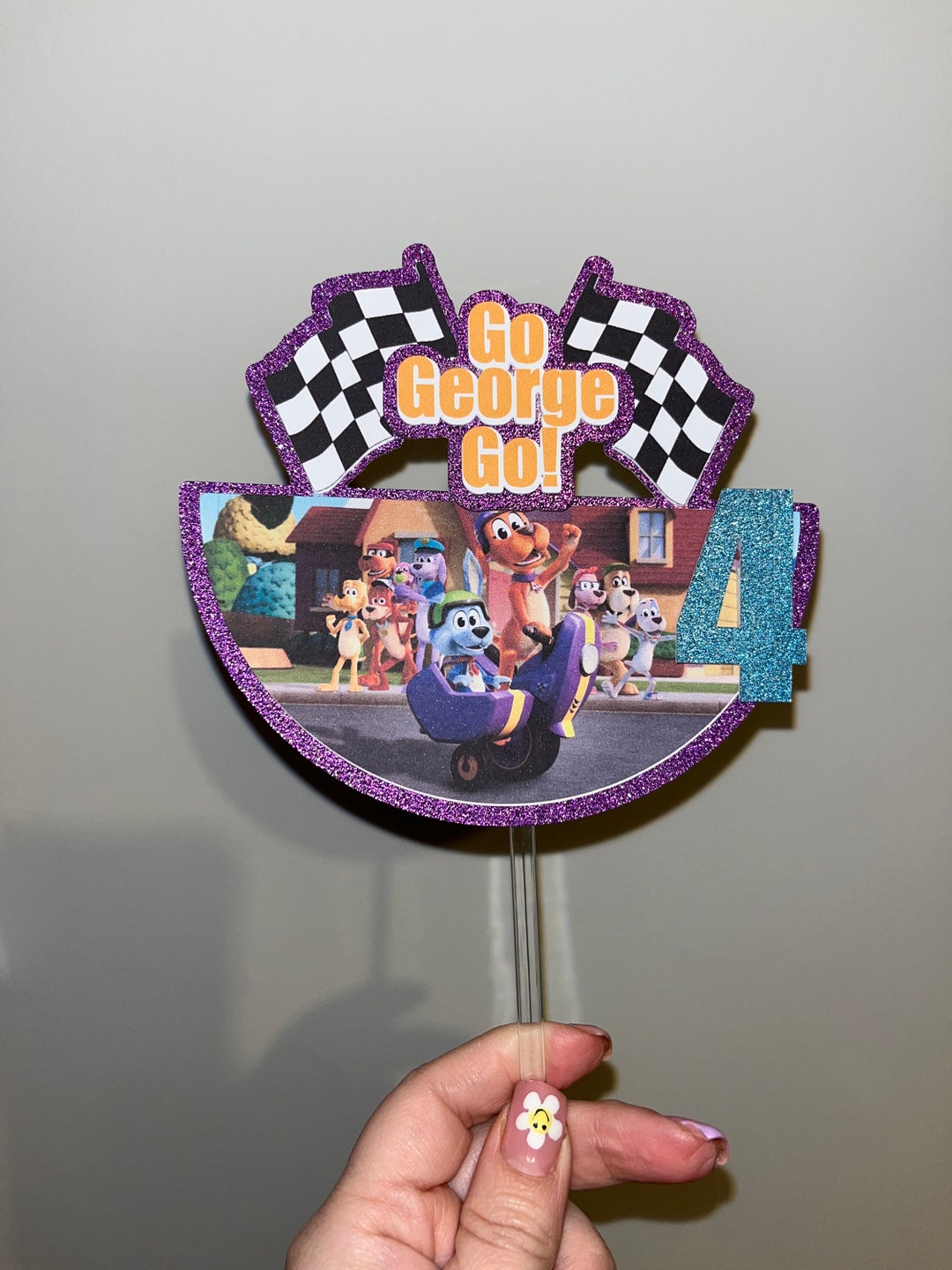 Go Dog Go Cake Topper Etsy