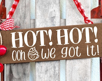 HOT! HOT! Ooh we got it! svg - png - dfx - eps Files for Cutting Machines Cameo Cricut Brother Sublimation - Hot Chocolate - Christmas