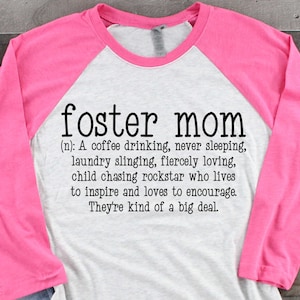 Foster Mom Definition - svg - png - dfx - eps Files for Cutting Machines - Foster Parent - Foster Care - Foster Mom - Mother's Day