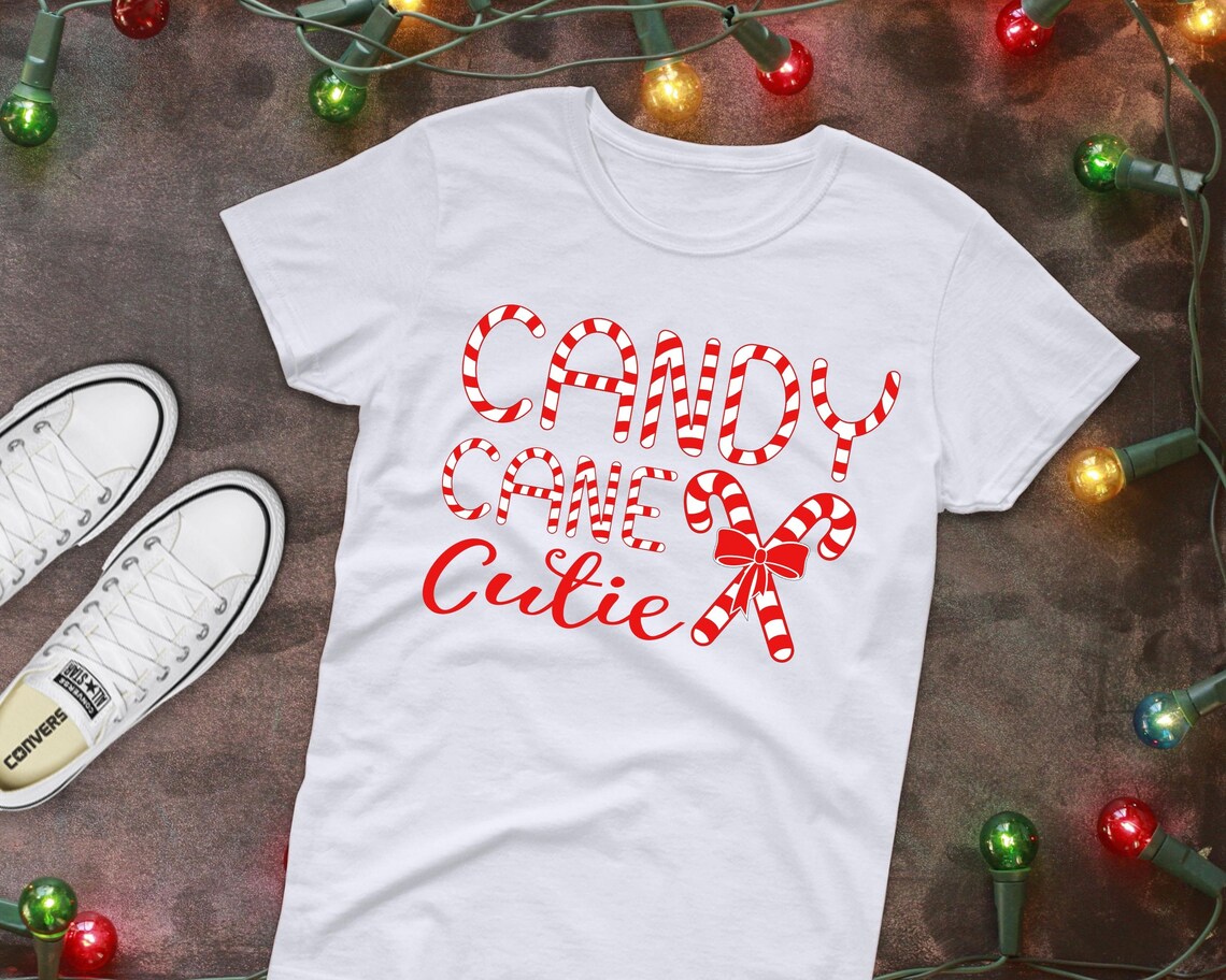 Candy Cane Cutie - Svg - Png - Dfx - Eps - Cutting Machine Files ...