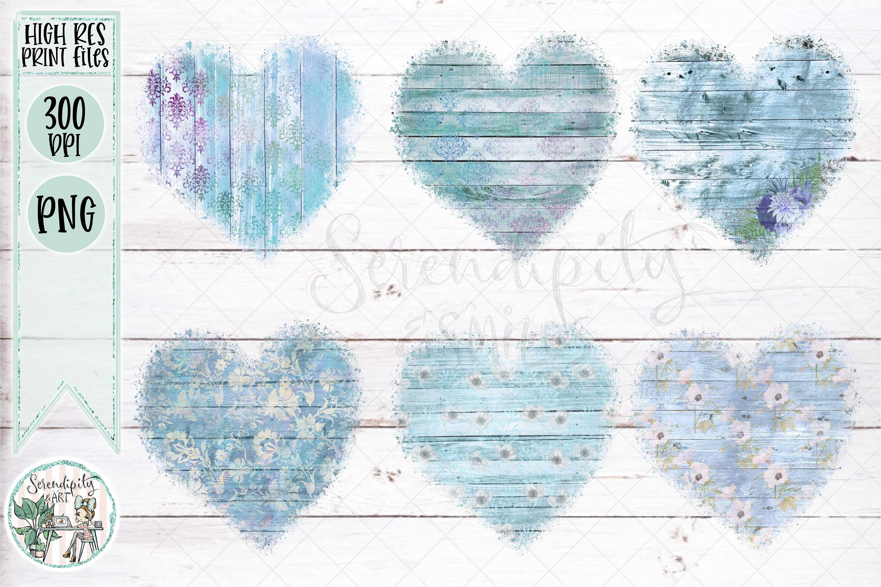 Spring Rustic Wood Background Bundle 1 - PNG Elements - Print ...
