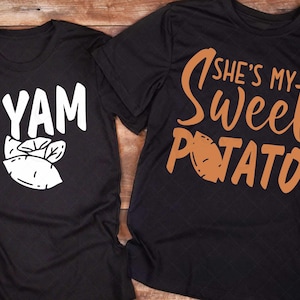 Ella es mi batata - I Yam - Paquete - svg-png-dfx-eps - Archivos para máquinas de corte Cameo Cricut - Otoño - Acción de Gracias - Mami y yo