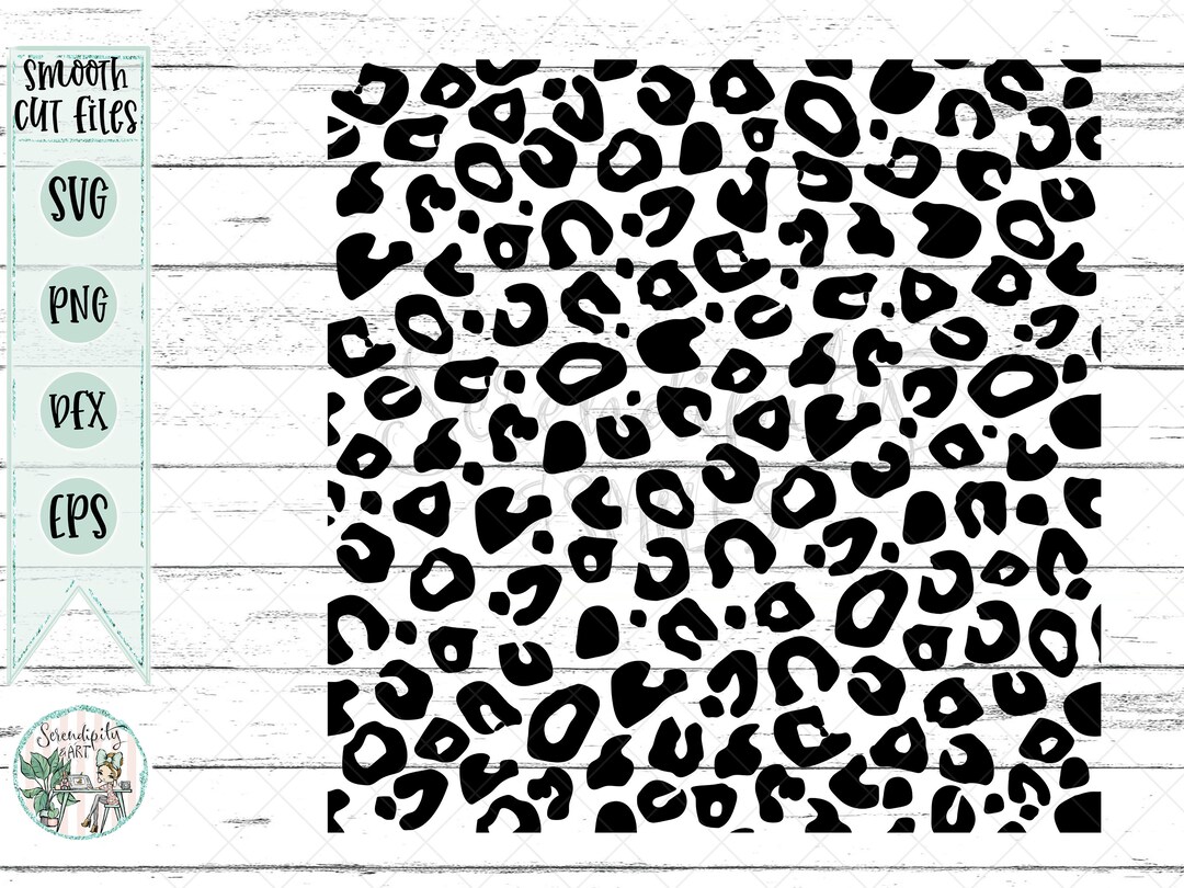Leopard Print Pattern - Seamless - Svg - Png - Dfx - Eps Files for ...