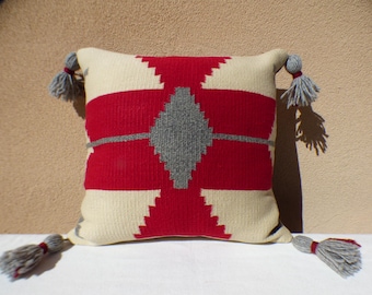 Distinctive pillows finely hand-crafted in New Mexico from thoughtfully curated vintage Navajo rugs and traditional Spanish weavings.