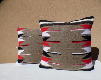 Distinctive pillows finely hand-crafted in New Mexico from thoughtfully curated vintage Navajo rugs and traditional Spanish weavings.
