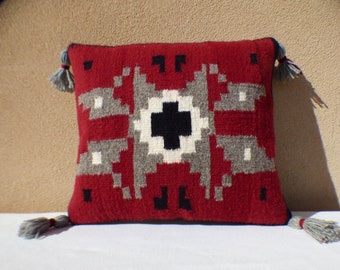 New! Spiderwoman Collection. Pillows crafted from contemporary weavings in partnership with Navajo women to support them and their families.