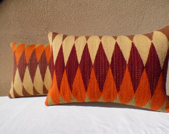 Distinctive pillows finely hand-crafted in New Mexico from thoughtfully curated vintage Navajo rugs and traditional Spanish weavings.
