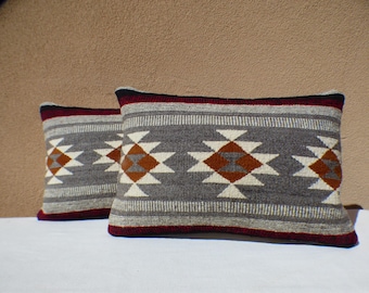 Distinctive pillows finely hand-crafted in New Mexico from thoughtfully curated vintage Navajo rugs and traditional Spanish weavings.