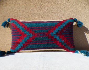 Distinctive pillows finely hand-crafted in New Mexico from thoughtfully curated vintage Navajo rugs and traditional Spanish weavings.