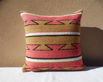 Distinctive pillows finely hand-crafted in New Mexico from thoughtfully curated vintage Navajo rugs and traditional Spanish weavings.