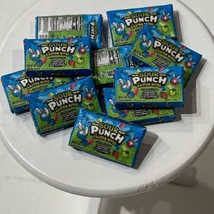 1:12 Easter Sour Kids Candy Box Dollhouse Miniature for shop store display