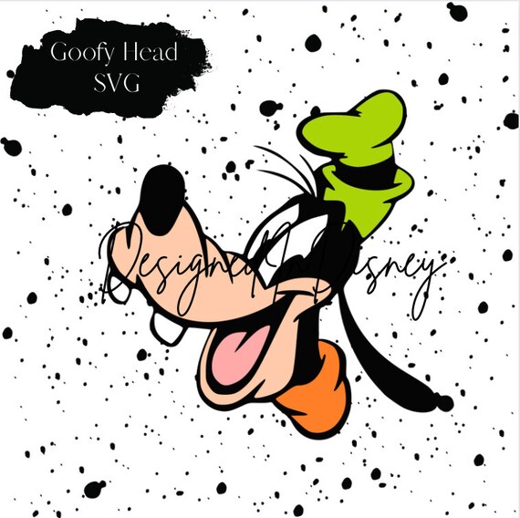 Goofy Head SVG - Etsy Singapore