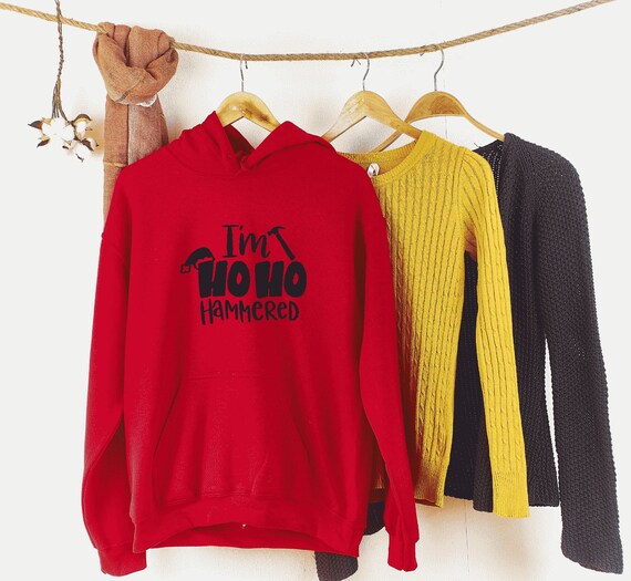 I'm Ho Ho Hammered Hoodie Funny 
