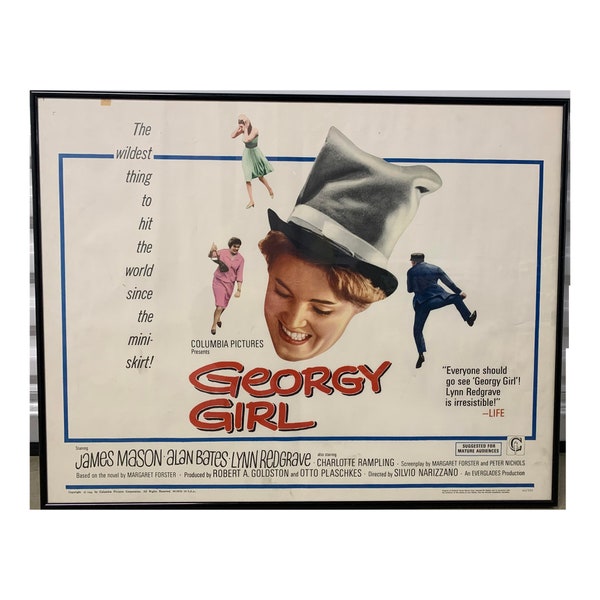 Georgy Girl Framed Movie Poster