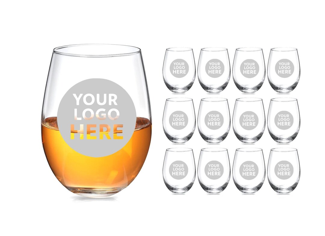 Bulk Buy Wine Glasses Personalize Your Own Stemless Wine Etsy