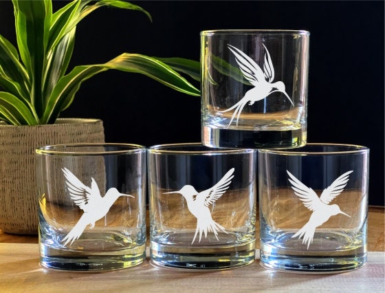 Love Birds Wine Glasses - Set of 2