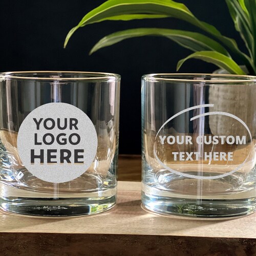 Bulk Whiskey Glass Personalize Your Own Whiskey Glass Multi Etsy