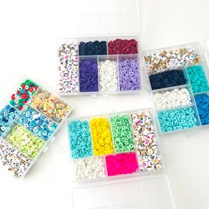 4800pcs Clay Bead Kits for Jewelry Making,6mm 18 India