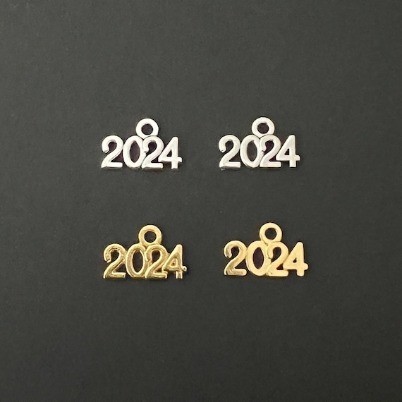 2024 Year Charms Bulk-graduation Charms-class of 2024 Charms 