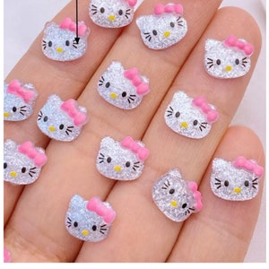 Mini Kitty Resin Flatback Charm-Nail Art-Nail Decoration DIY Jewelery Making