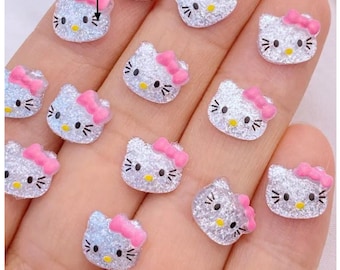 Mini Kitty Resin Flatback Charm-Nail Art-Nail Decoration DIY Jewelery Making