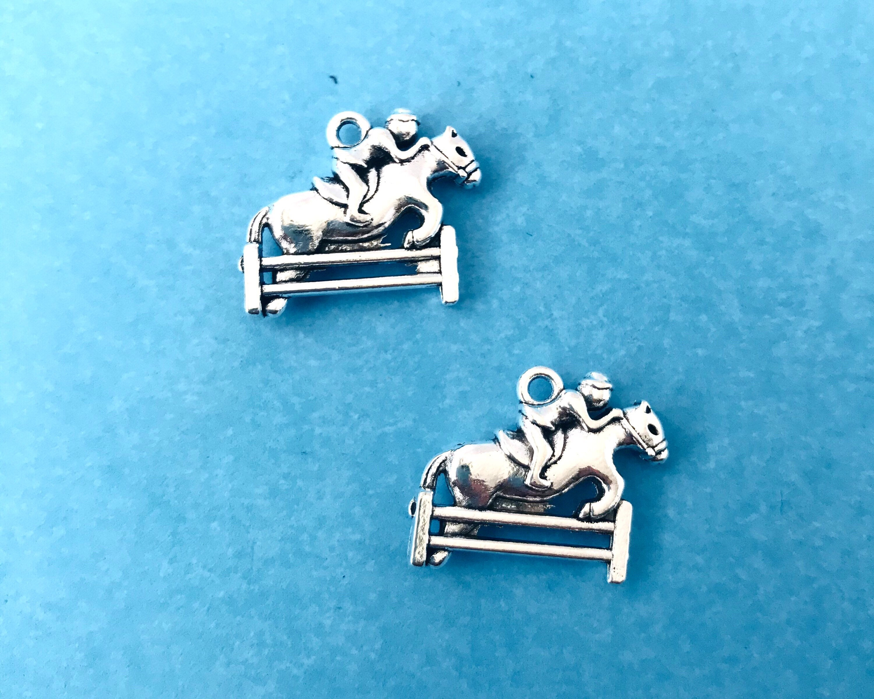 Cowboy Charmswestern Rodeo Charms3d Horse Charm Etsy