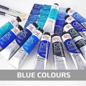 ÖLFARBE Künstler Kunst 45ml oder 100ml Tube machen Sie sich Ihr eigenes Set Rosa-Galerie hergestellt in Europa hochwertigen Künstlerzubehör