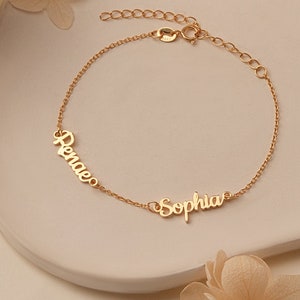 Multiple Name Bracelet - Family Name Bracelet - Kid&#39;s Name Bracelet for Mom -Mothers Day Gift -Grandma Gift -Mom Bracelet -Personalized Gift