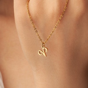 Tiny Zodiac Necklace - Constellation Necklace - Horoscope Pendant Necklace - Custom Zodiac Gifts - Star Sign Necklace -Birthday Gift for Her