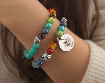 Custom Pet Portrait Bracelet - Rainbow Bridge Bracelet - Pet Memorial Bracelet - Engraved Pet Photo Bracelet - Dog Remembrance Gifts For Her