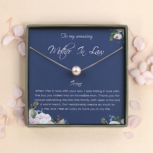 Mother in Law Necklace Mom in Law Gift for Mothers Day Gift Etsy