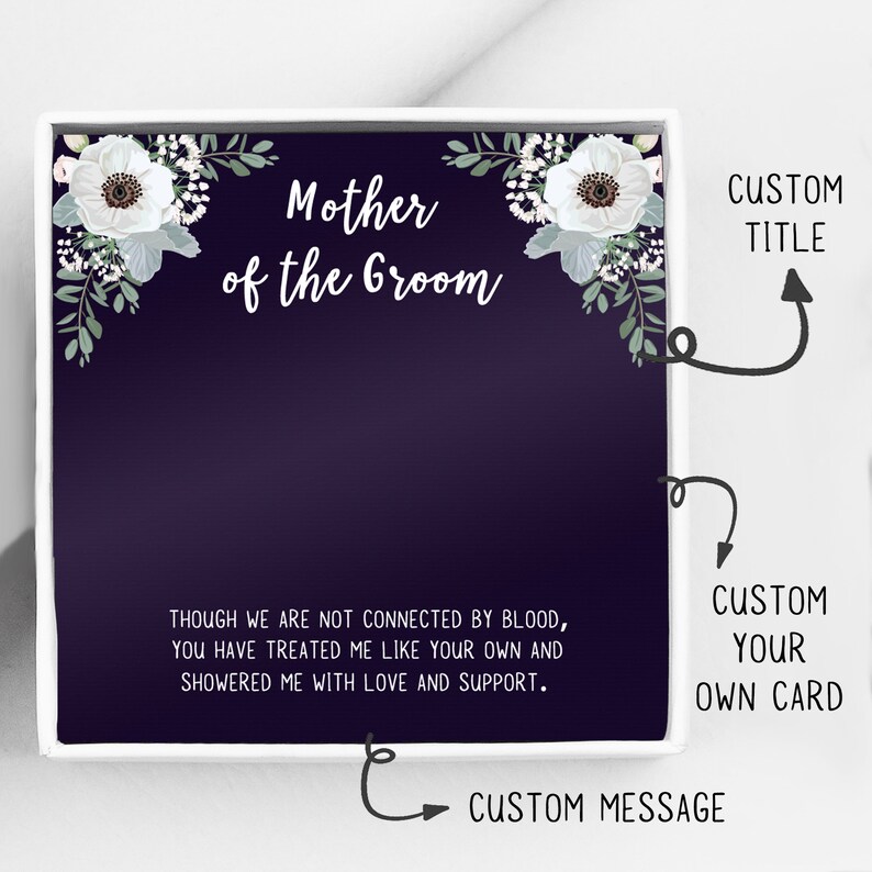 Customized Card Personalized Mothers Day Gift Card Add On Personalized Card Add On Customized Gift Card Mothers Day Card