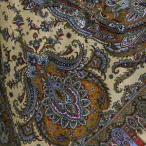 100% wool scarf, size 49&quot;, new, Pavlovo Posad, 1683-52, &quot;Crystal Dream&quot;