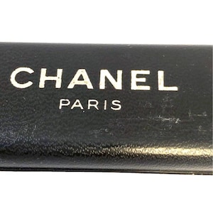 Vintage Chanel Paris Gold Cigarette Lighter Ruler Staff Atelier Staff Gift Rare