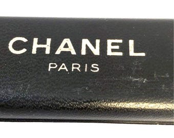 Vintage Chanel Paris Gold Cigarette Lighter Ruler Staff Atelier Staff Gift Rare