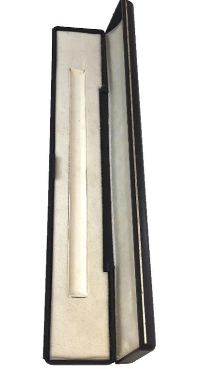 Vintage Chanel Paris Gold Cigarette Lighter Ruler Staff Atelier Staff Gift  Rare