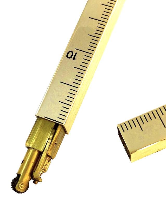 chanel cigarette lighter Vintage Chanel Paris Gold Cigarette Lighter Ruler Staff Atelier Staff Gift  Rare