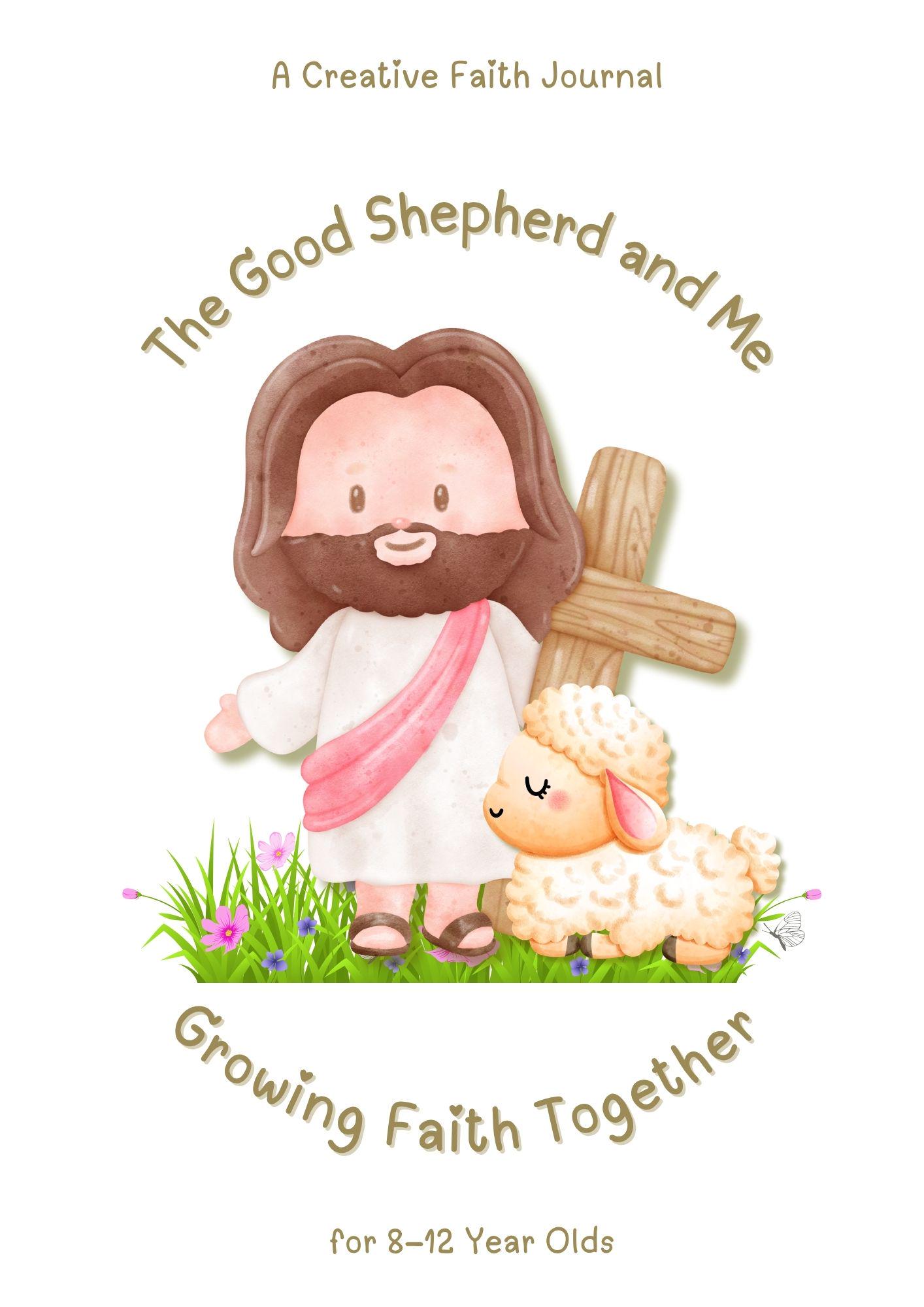 The Good Shepherd and Me Christian - Kids Activity & Prayer Journal Bible Stories, 22 PAGES Colouring, Devotions | Printable PDF