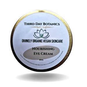 Youthful Eyes Await! Organic Vegan Anti-Wrinkle Eye Cream for Puffiness