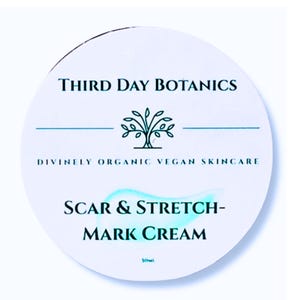 Narbe & Schwangerschaftsstreifen Creme Bio Vegan Feuchtigkeitscreme Reichhaltiges, Samtiges Haut Reparatur Balsam 50ml