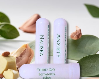 Aromatherapy Inhalers 100% Pure Essential Oils Natural Wellness & Mood Support